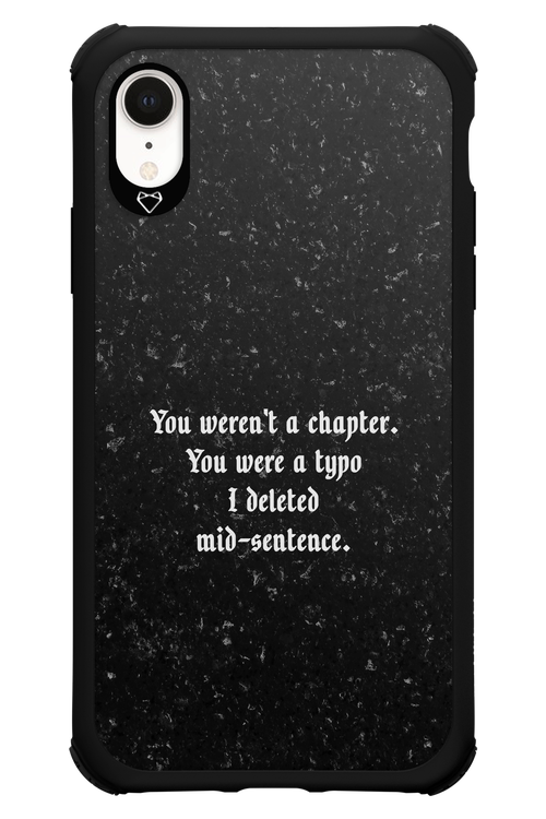 A Typo 2.0 - Apple iPhone XR