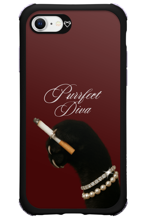 Purrfect Diva - Apple iPhone SE 2022