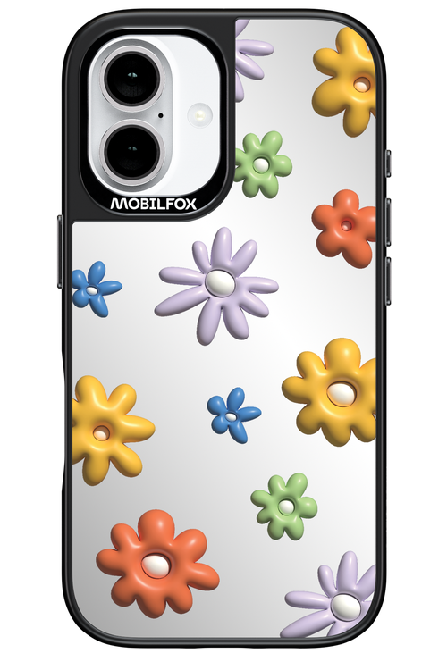 Pufferflowers Mirror - Apple iPhone 16