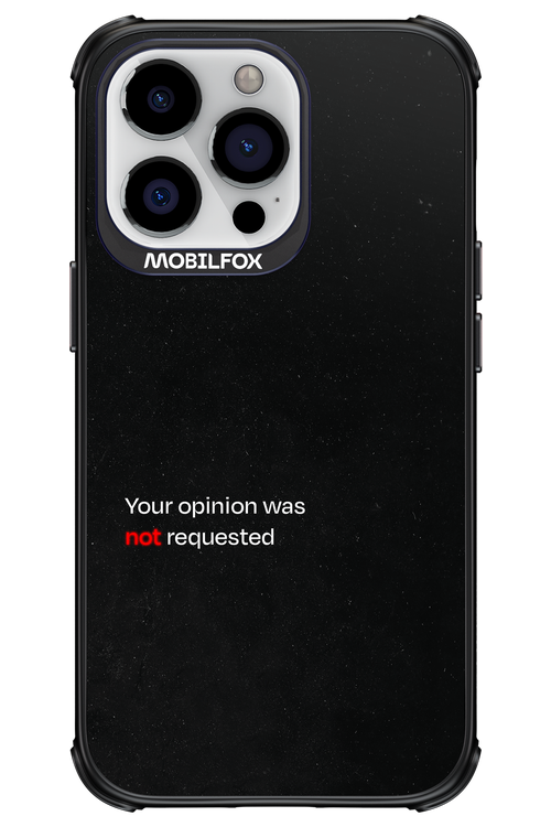 Not Requested 2.0 - Apple iPhone 13 Pro