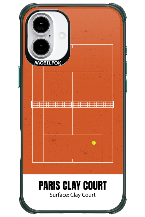 PARIS CLAY COURT 2.0 - Apple iPhone 16 Plus