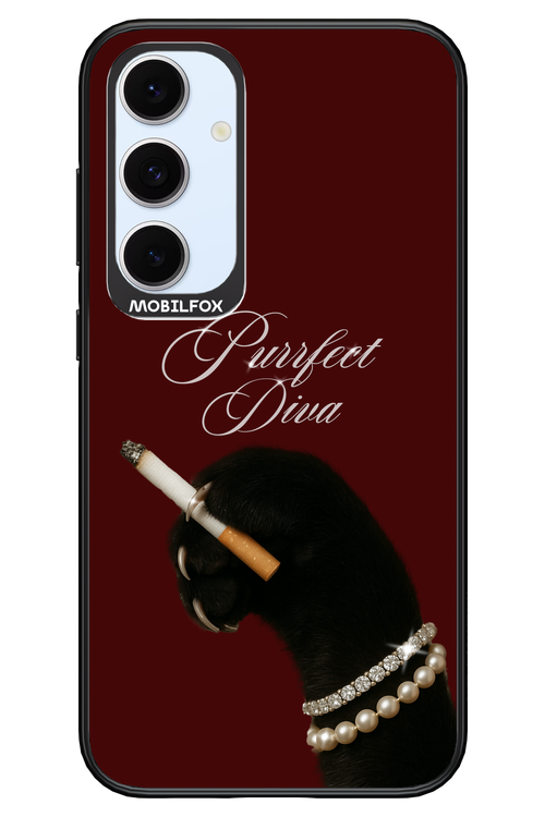 Purrfect Diva - Samsung S24 FE