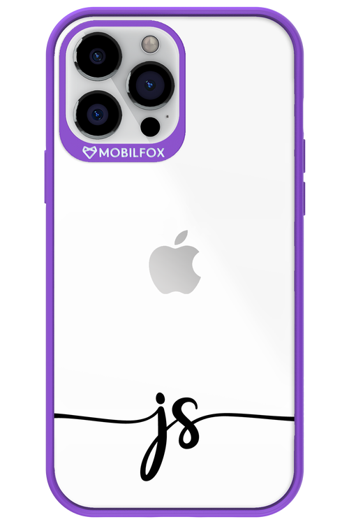 JS Monogram - Apple iPhone 13 Pro Max