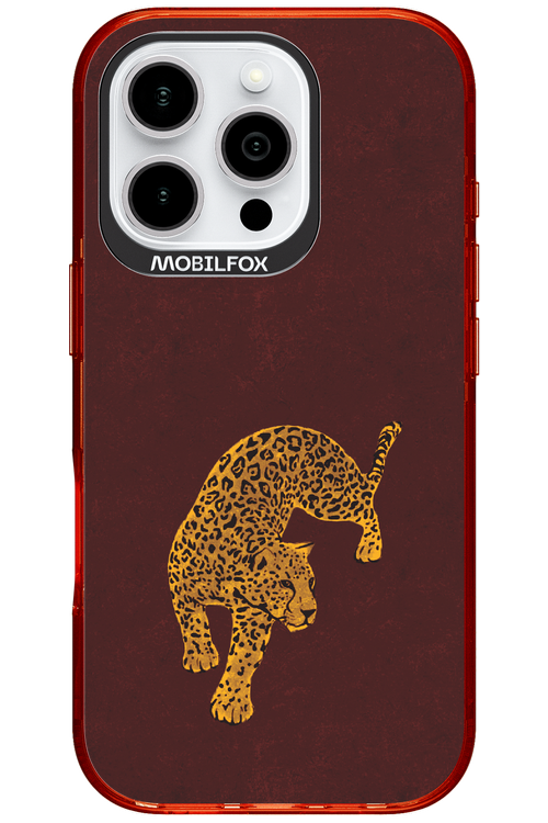 Burgundy Leopard - Apple iPhone 16 Pro