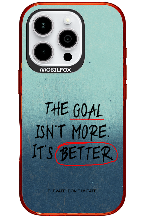 The Goal 2.0 - Apple iPhone 16 Pro