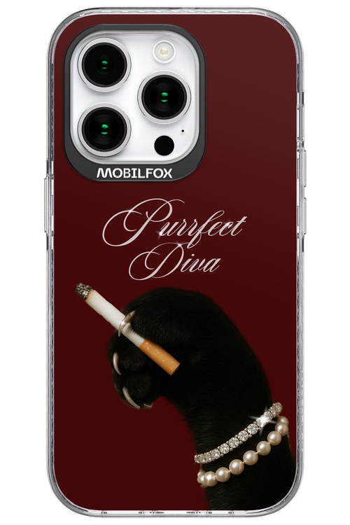 Purrfect Diva - Apple iPhone 15 Pro