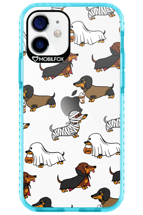 Scary Dachshund (Transparent) - Apple iPhone 12