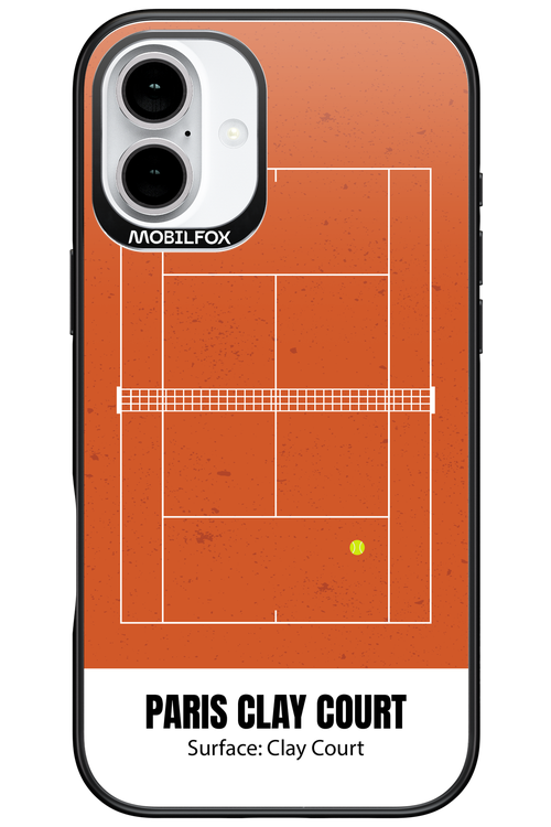 PARIS CLAY COURT 2.0 - Apple iPhone 16 Plus
