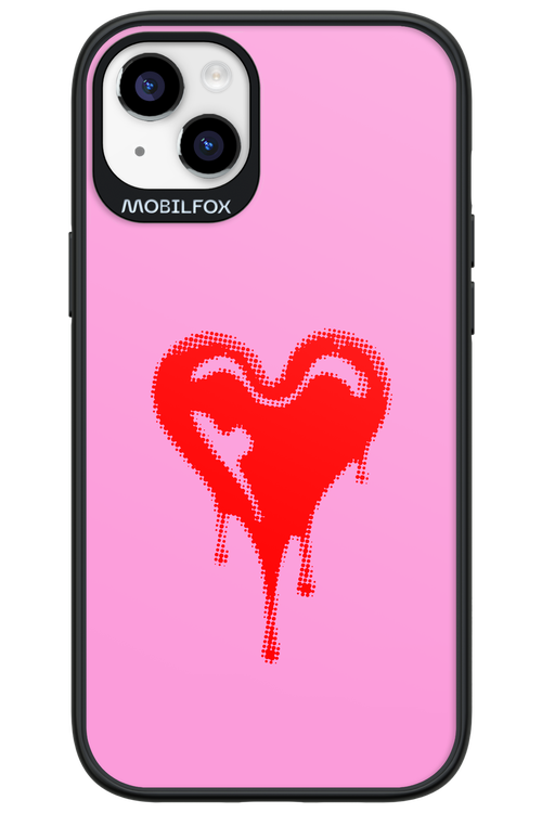 Heart Pink - Apple iPhone 14 Plus