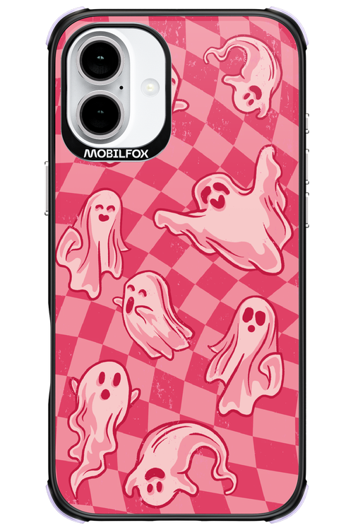 Strawberry Ghosts - Apple iPhone 16 Plus