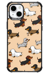 Scary Dachshund - Apple iPhone 15 Plus