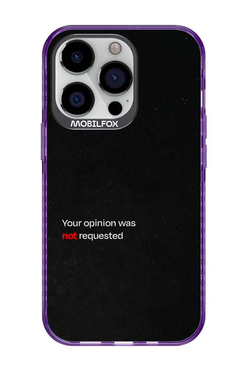 Not Requested 2.0 - Apple iPhone 13 Pro