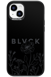 Black Flowers - Apple iPhone 15 Plus