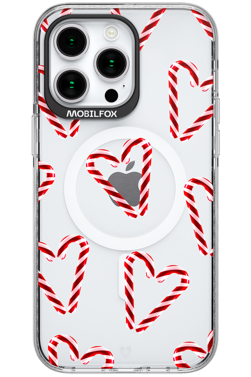 Candy Cane Hearts - Apple iPhone 15 Pro Max