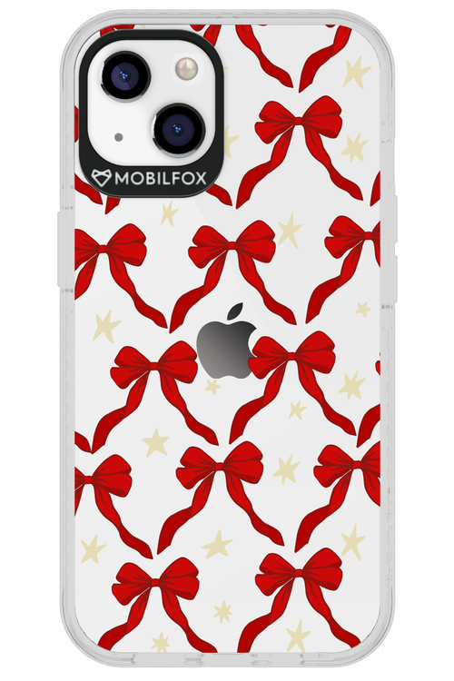 Bow & Stars (Transparent) - Apple iPhone 13
