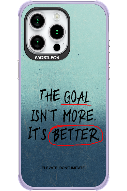 The Goal 2.0 - Apple iPhone 15 Pro Max