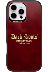 Dark Souls (Burgundy) - Apple iPhone 16 Pro Max