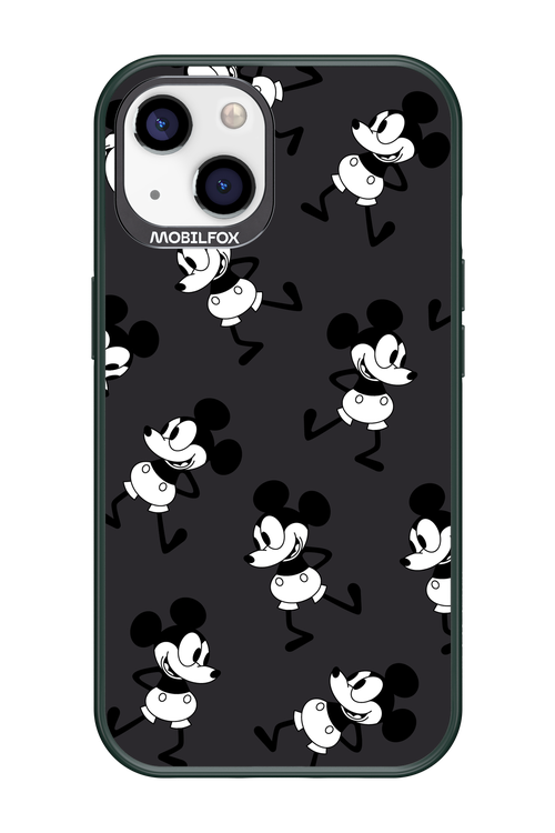Iconic Mouse (antracite pattern) - Apple iPhone 13