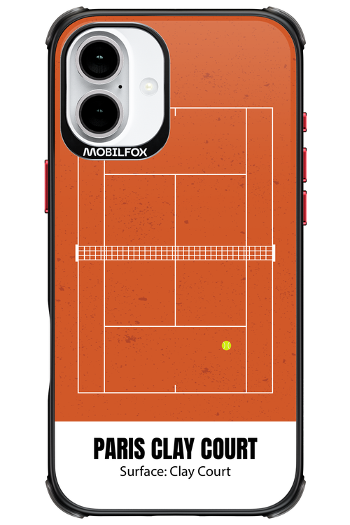 PARIS CLAY COURT 2.0 - Apple iPhone 16 Plus