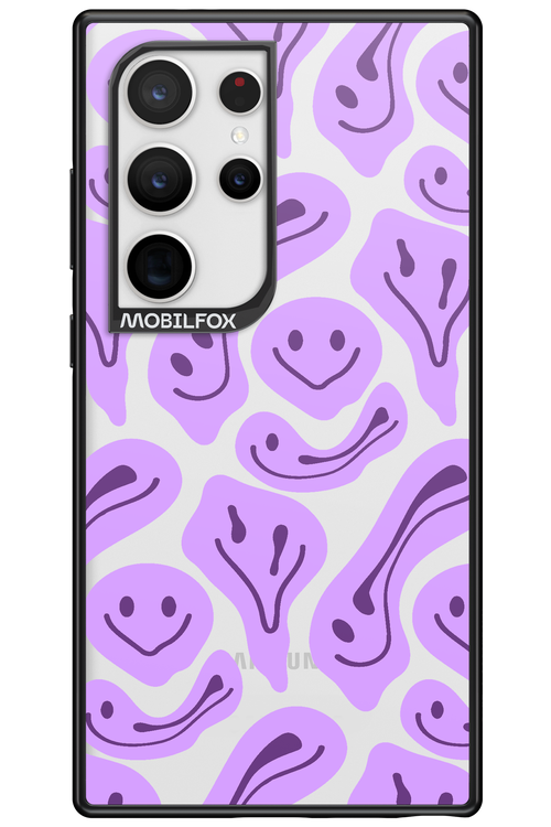 Fluid Smiley Purple - Samsung Galaxy S24 Ultra