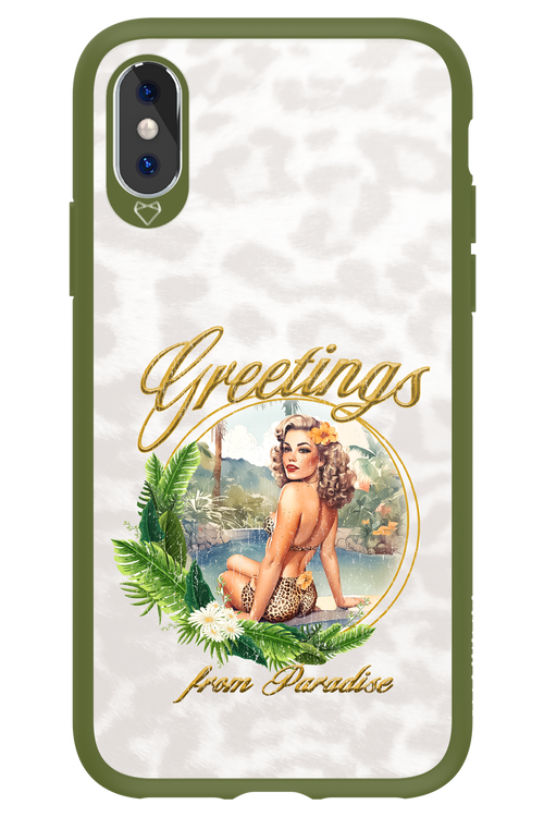 Greetings from Paradise - Apple iPhone X