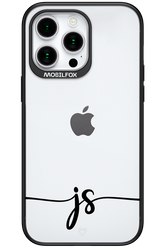 JS Monogram - Apple iPhone 15 Pro Max