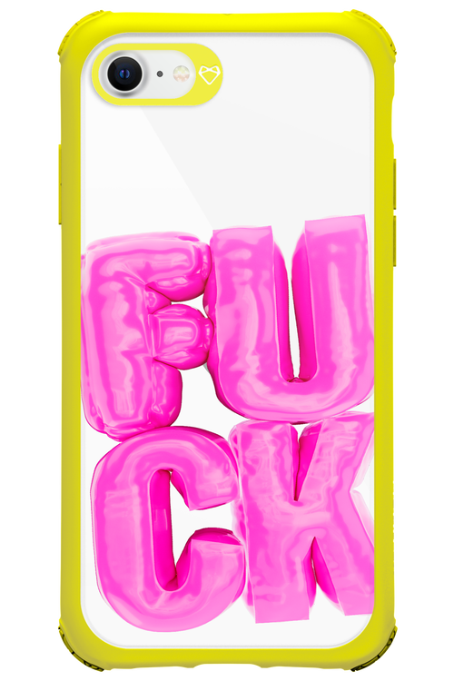 F*ck Transparent - Apple iPhone SE 2020