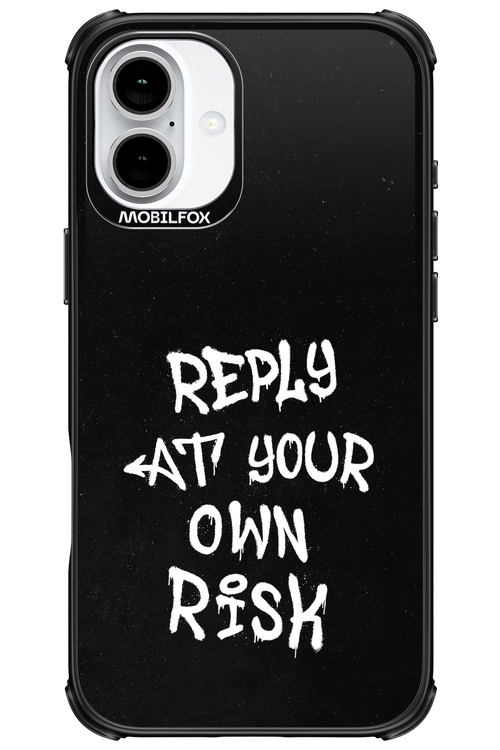 Risk Black 2.0 - Apple iPhone 16 Plus