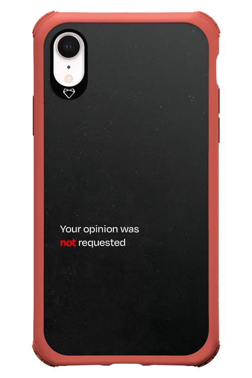 Not Requested 2.0 - Apple iPhone XR