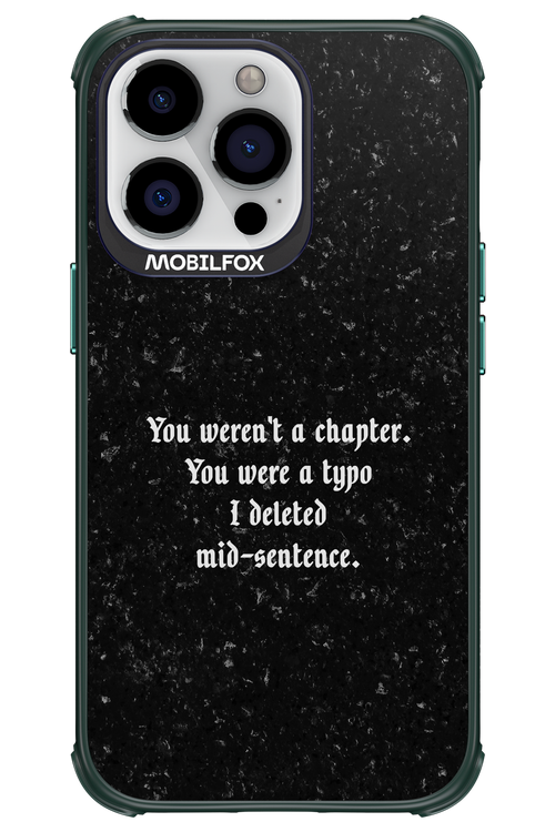 A Typo - Apple iPhone 13 Pro