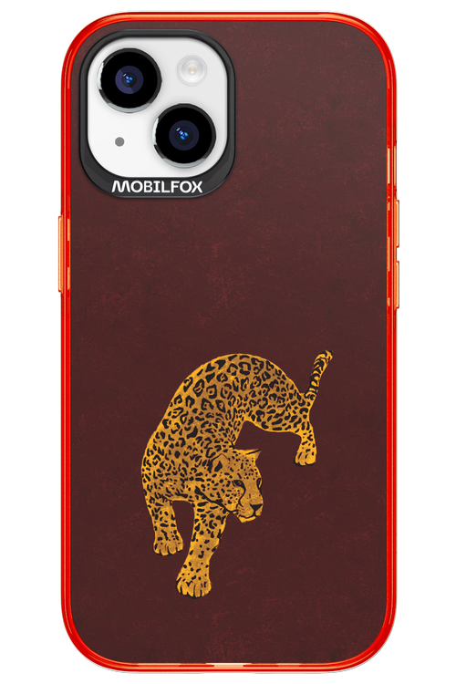 Burgundy Leopard - Apple iPhone 15