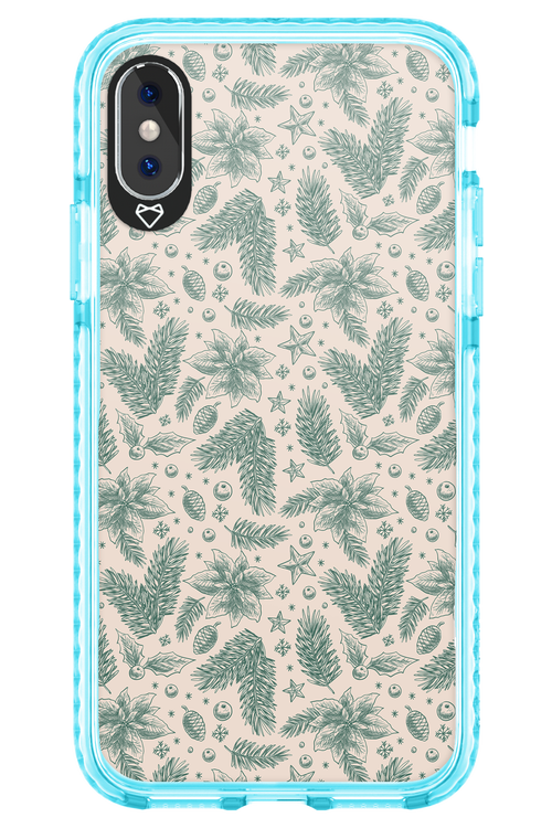 Green Christmas - Apple iPhone X