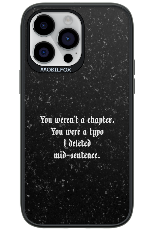 A Typo - Apple iPhone 14 Pro Max