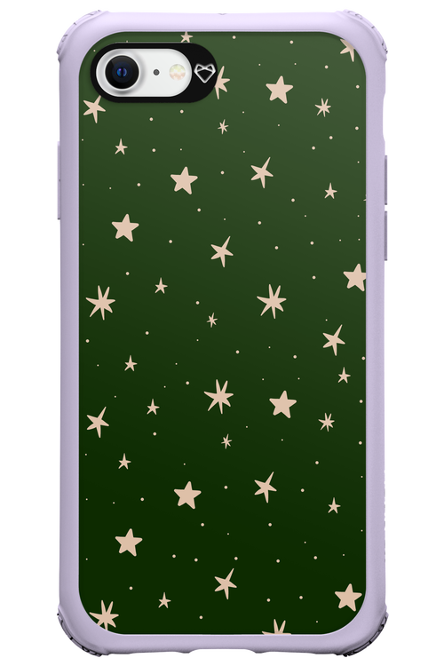 Forest Green Stars - Apple iPhone SE 2020