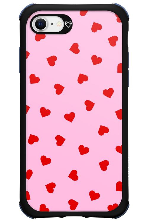 Sprinkle Heart Pink - Apple iPhone 7