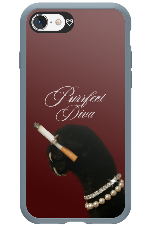 Purrfect Diva - Apple iPhone SE 2020