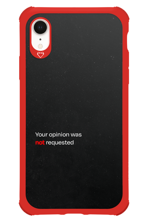 Not Requested 2.0 - Apple iPhone XR