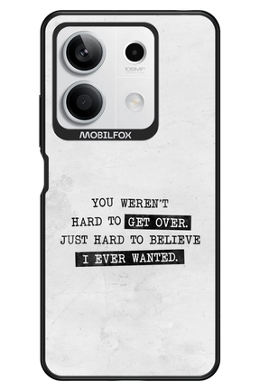 Hard to Believe - Xiaomi Redmi Note 13 5G