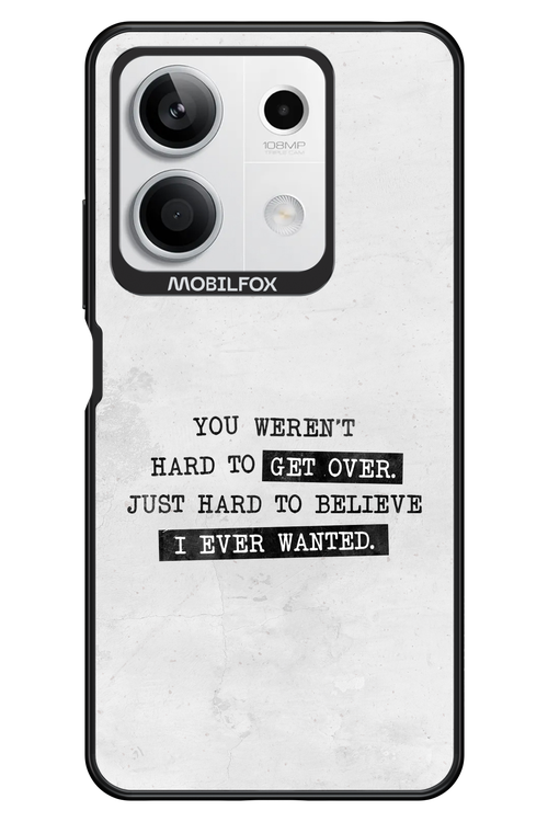 Hard to Believe - Xiaomi Redmi Note 13 5G