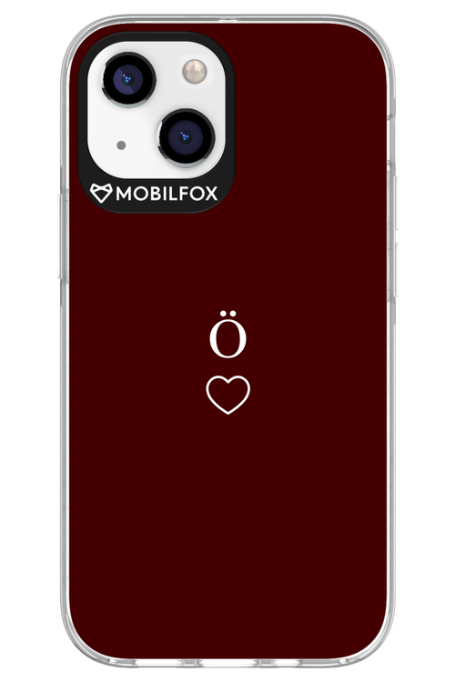 O Burgundia II 2.0 - Apple iPhone 13 Mini