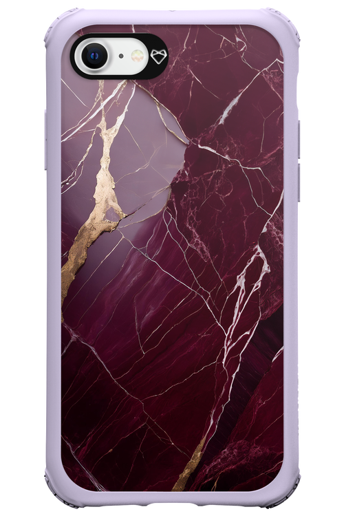 Burgundy Marble 2.0 - Apple iPhone SE 2020