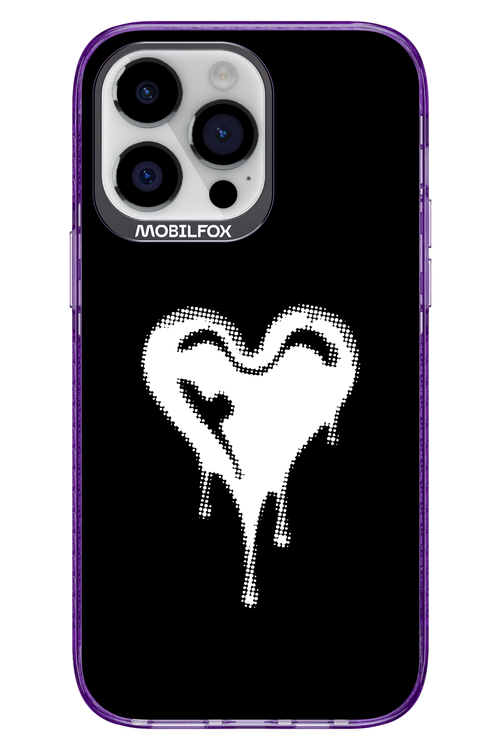 Heart Black - Apple iPhone 14 Pro Max