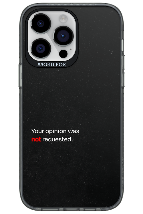 Not Requested 2.0 - Apple iPhone 14 Pro Max