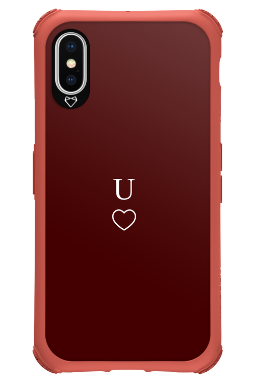 U Burgundia 2.0 - Apple iPhone XS