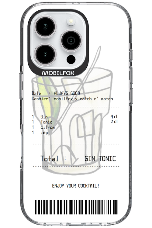 gin tonic - Apple iPhone 16 Pro