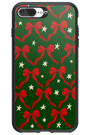 Bow & Stars (Green) - Apple iPhone 8 Plus