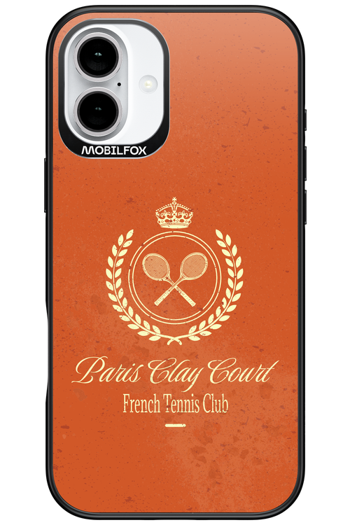 Paris Clay Court Club 2.0 - Apple iPhone 16 Plus