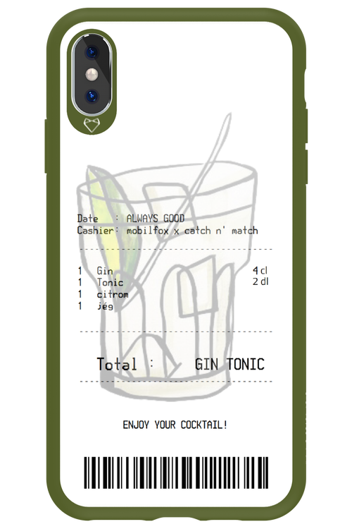 gin tonic - Apple iPhone XS Max