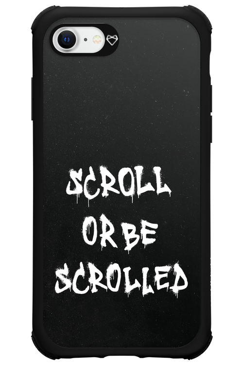 Scroll Black - Apple iPhone SE 2020