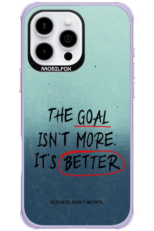The Goal 2.0 - Apple iPhone 16 Pro Max